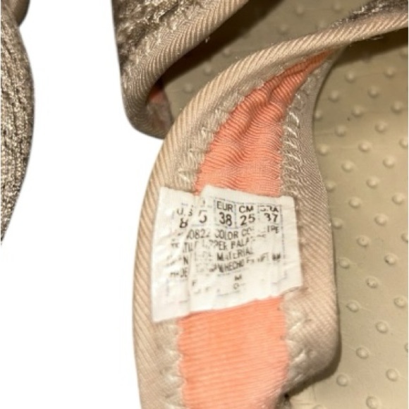 Skechers Reggae Splatter Thong Sandals, #40822, Taupe, Women's US Size 8 - Picture 9 of 9